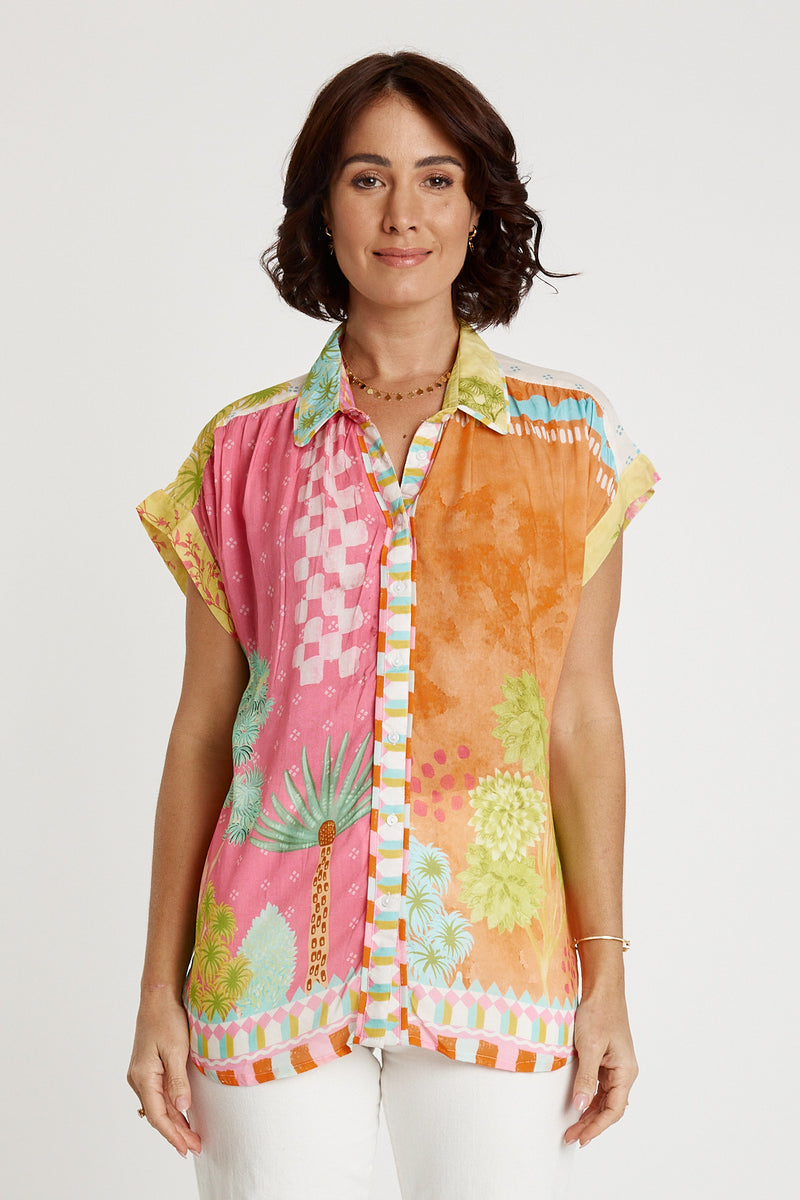 LulaSoul Surrey Top (Raspberry) main image 0