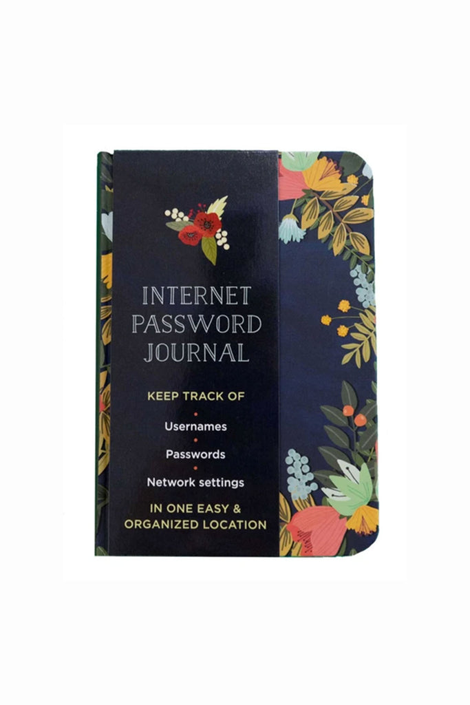 Internet Password Journal Book - Kabana Shop