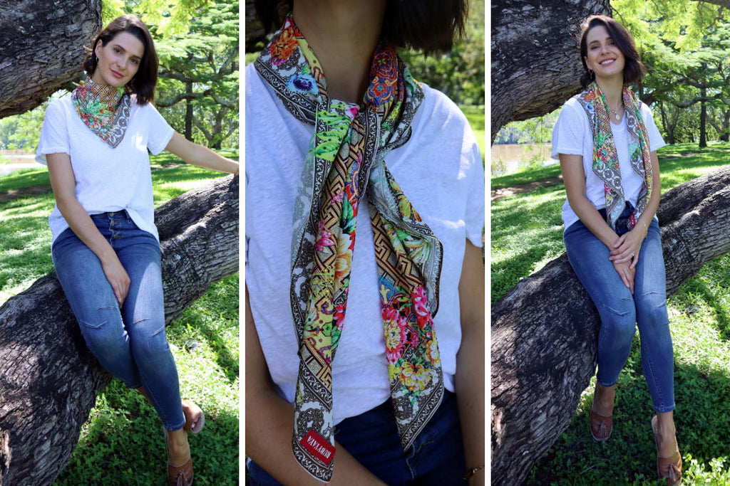 Style your scarf 3 ways