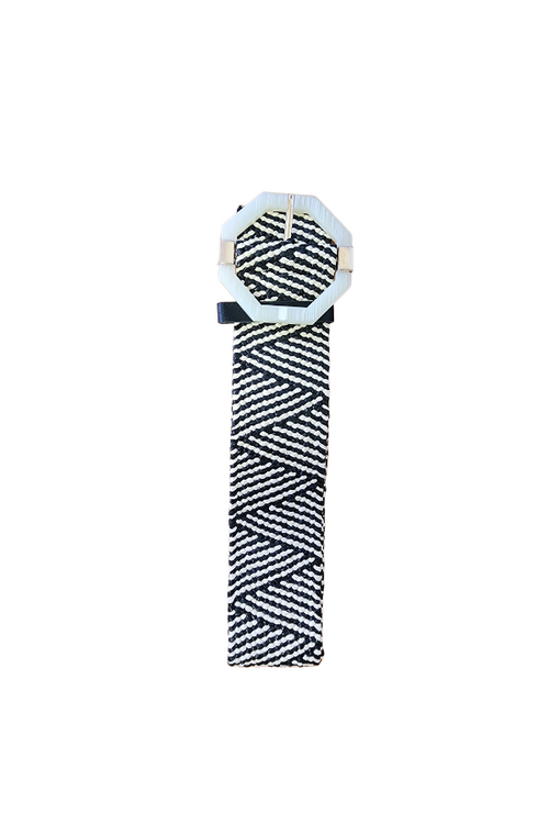 Sardinia Octagon Belt Herringbone
