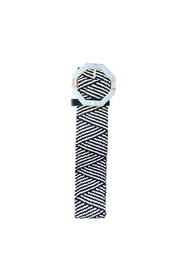 Sardinia Octagon Belt Herringbone