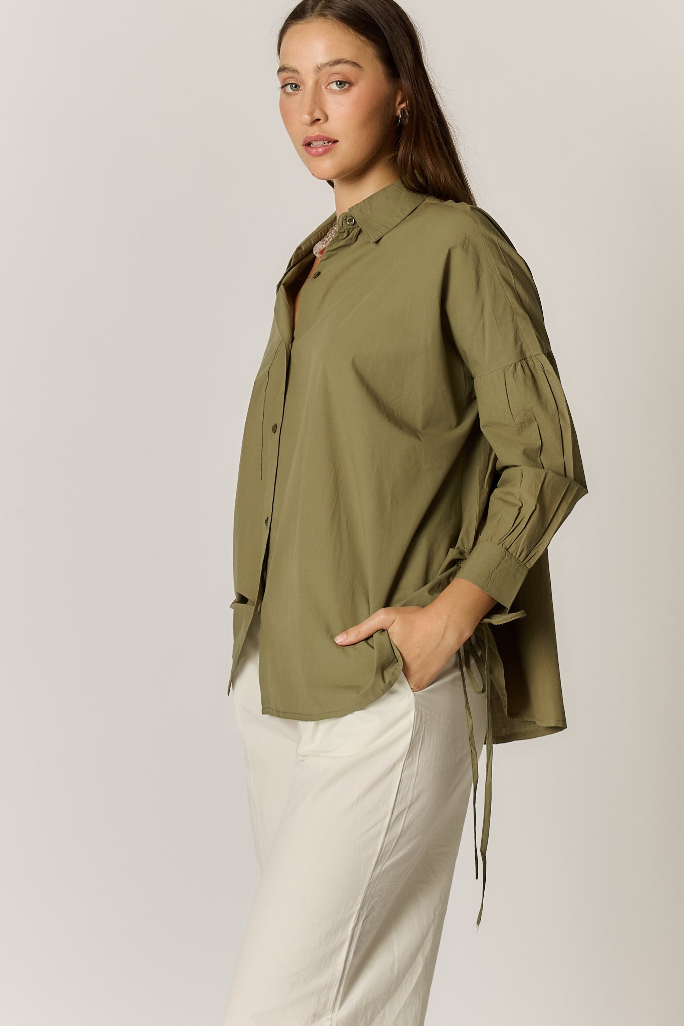 Giliann Joni Shirt Olive