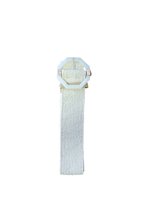 Sardinia Octagon Belt Natural
