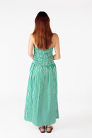 Cowgirl Surfer Obbo Strapless Maxi Green
