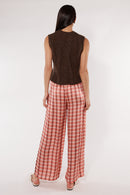 Cowgirl Surfer Braided Vest Chocolate