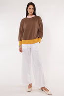 Cowgirl Surfer Emery Pullover Chocolate