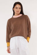 Cowgirl Surfer Emery Pullover Chocolate