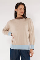 Cowgirl Surfer Emery Pullover Oat