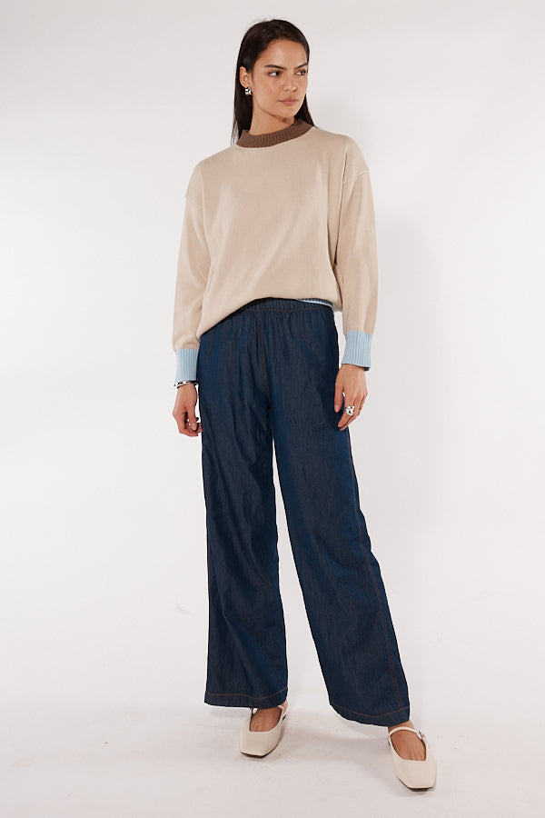 Cowgirl Surfer Emery Pullover Oat