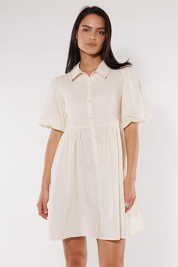 Cowgirl Surfer Eze Dress Cream