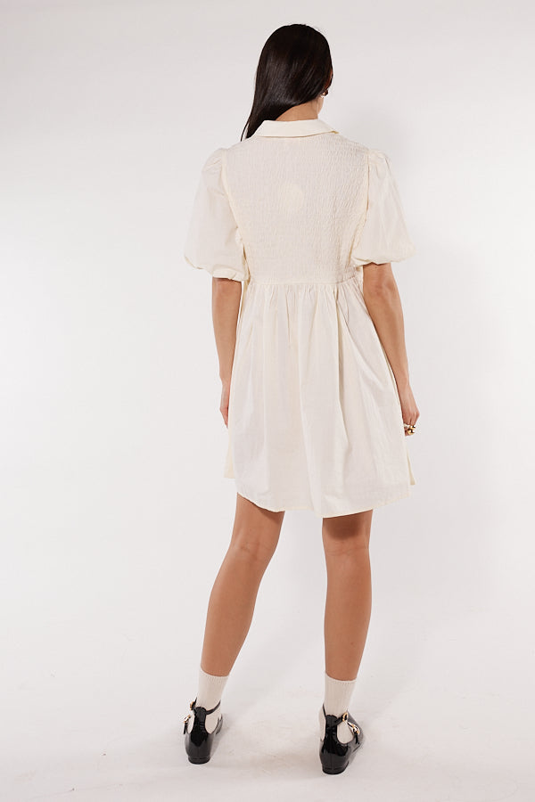 Cowgirl Surfer Eze Dress Cream