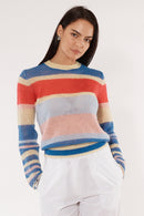 Cowgirl Surfer Hari Pullover Blue