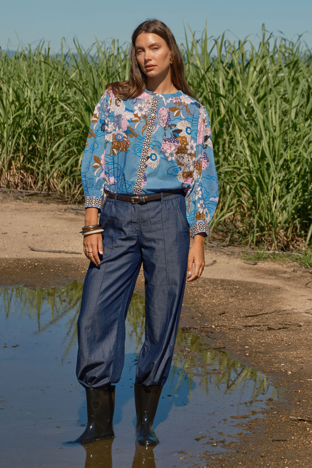 Rubyyaya Primrose Top