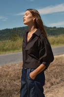 Rubyyaya Beth Shirt Black