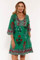 LulaLife Marcoola Dress Sea
