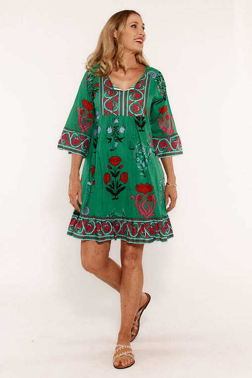 LulaLife Marcoola Dress Sea