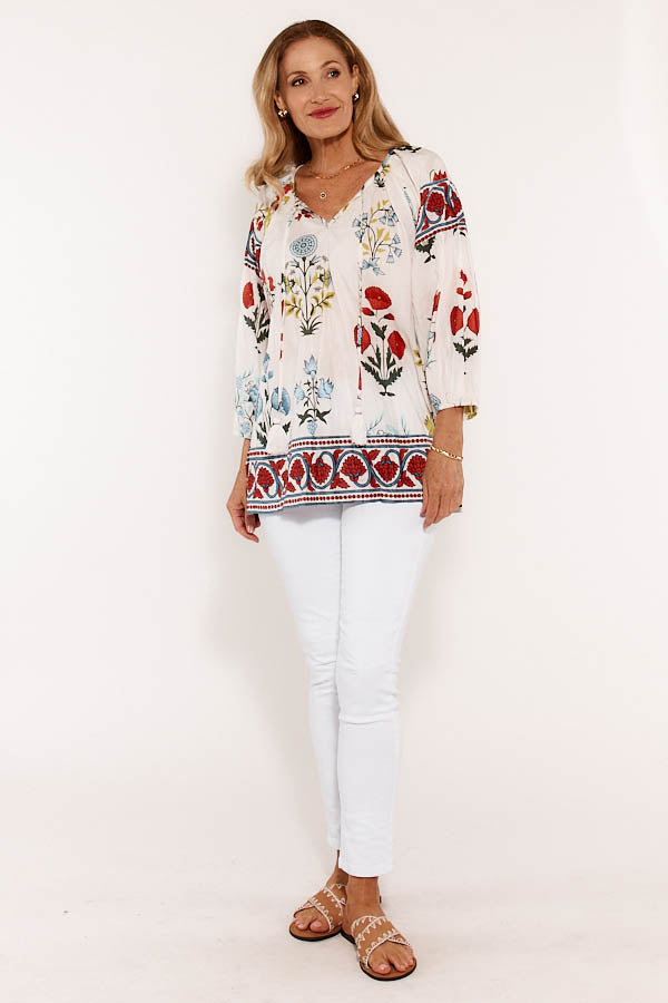 LulaLife Marcoola Top White