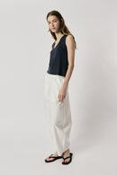 Giliann Agnes Pant White