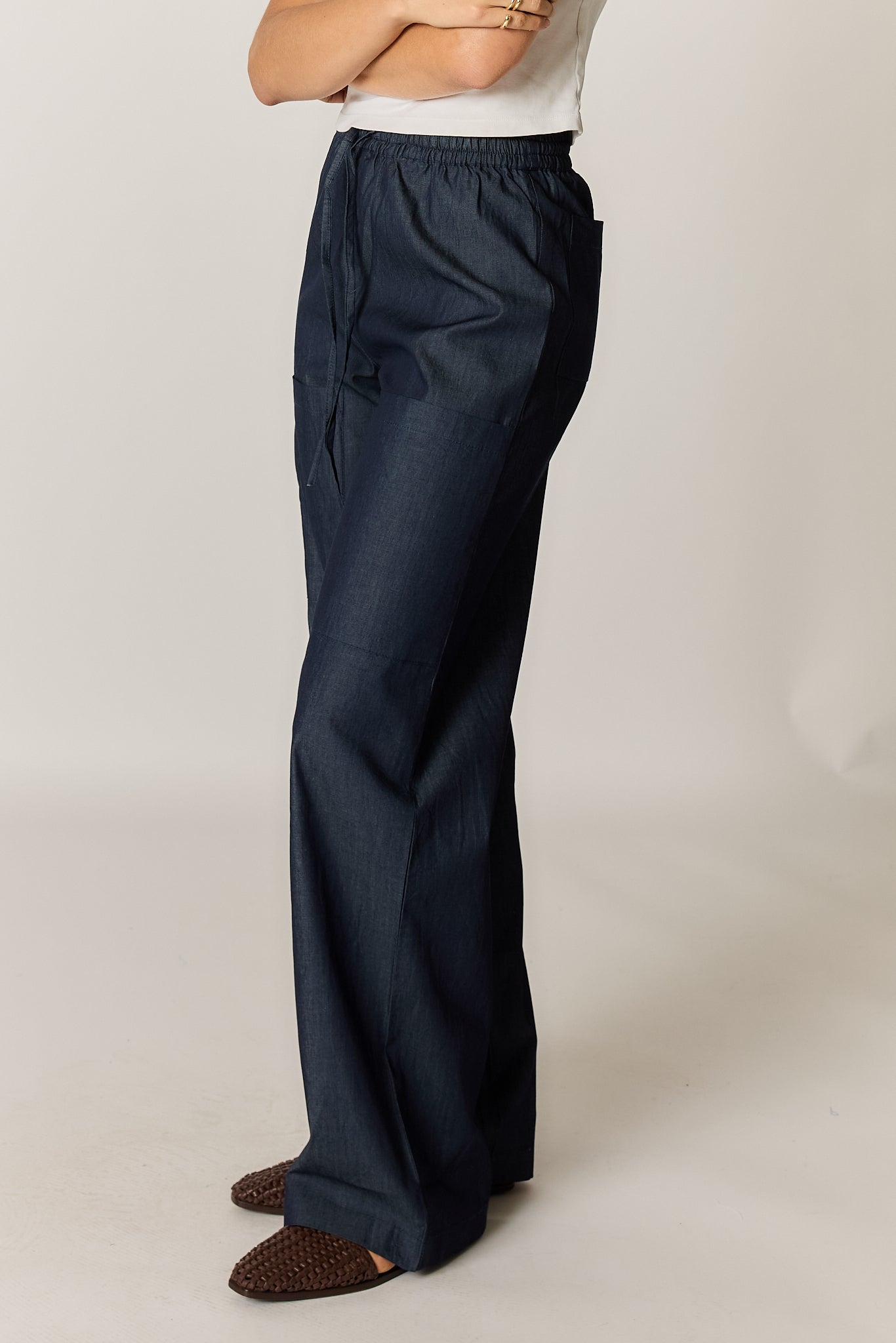 Giliann Alma Pocket Pant Denim