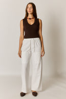 Giliann Alma Pocket Pant White