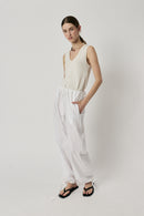 Giliann Axel Pant White