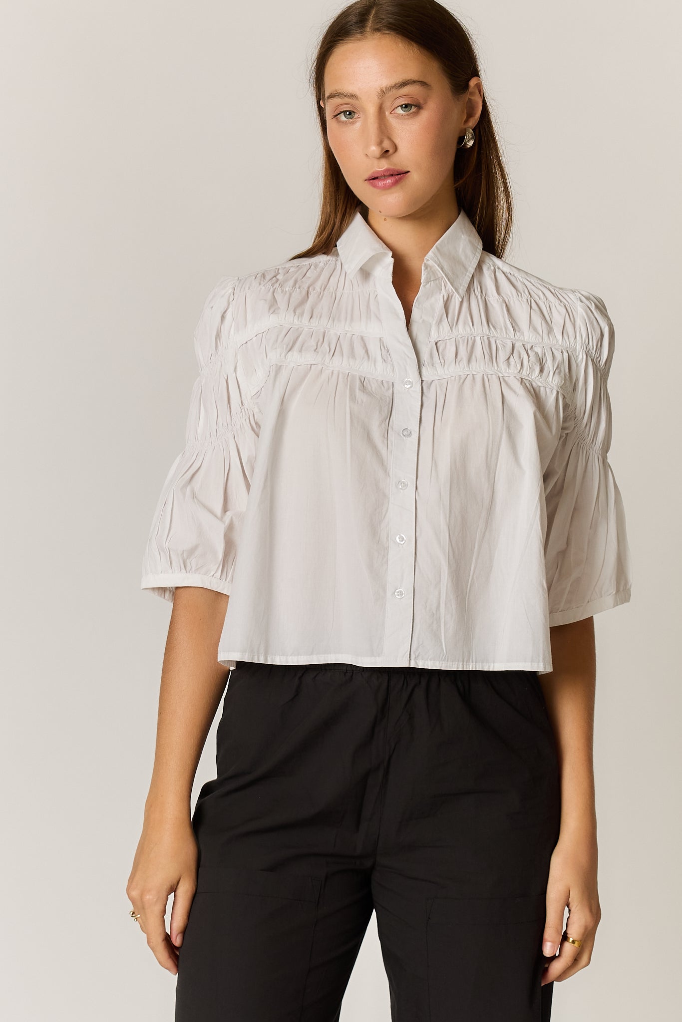 Giliann Edie Top White
