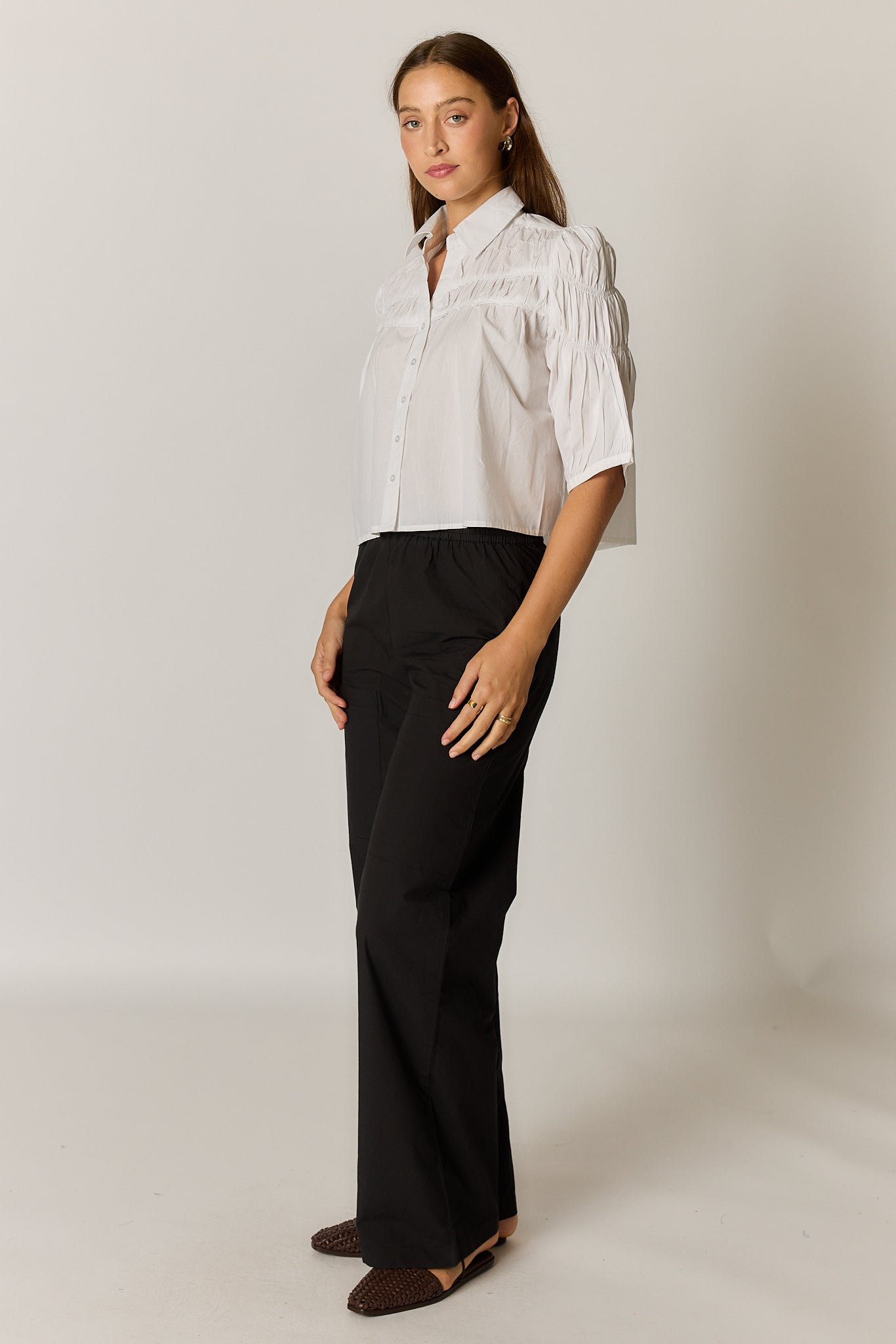 Giliann Edie Top White