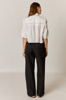 Giliann Edie Top White
