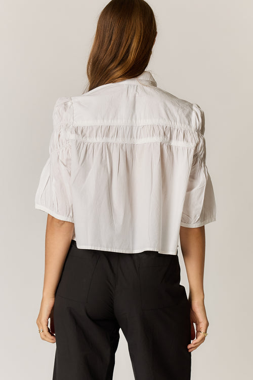 Giliann Edie Top White