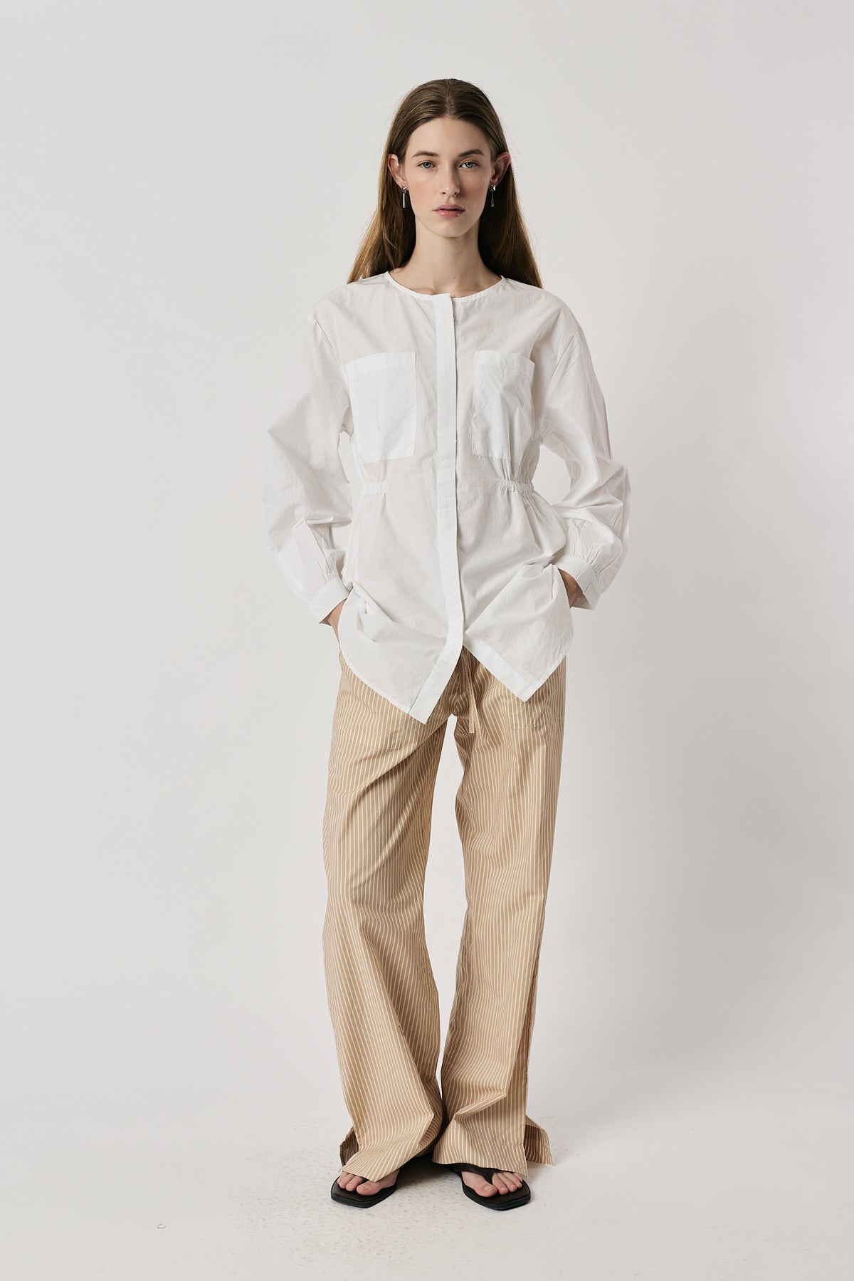 Giliann Elodie Shirt White