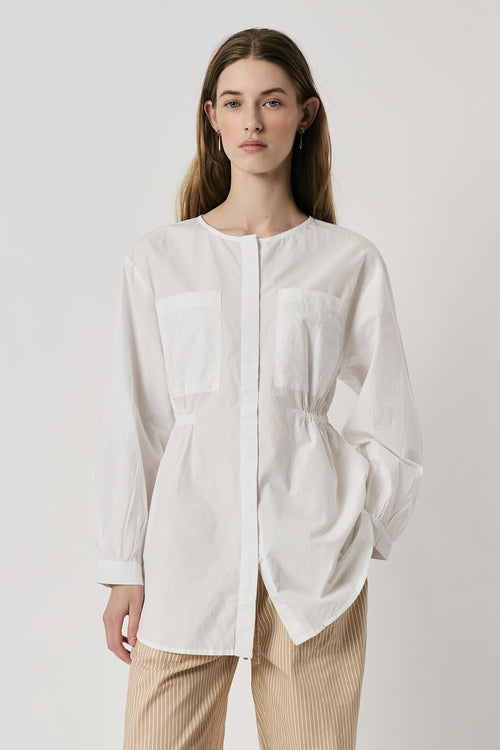Giliann Elodie Shirt White