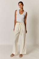 Giliann Floyd Tie Pant Coconut