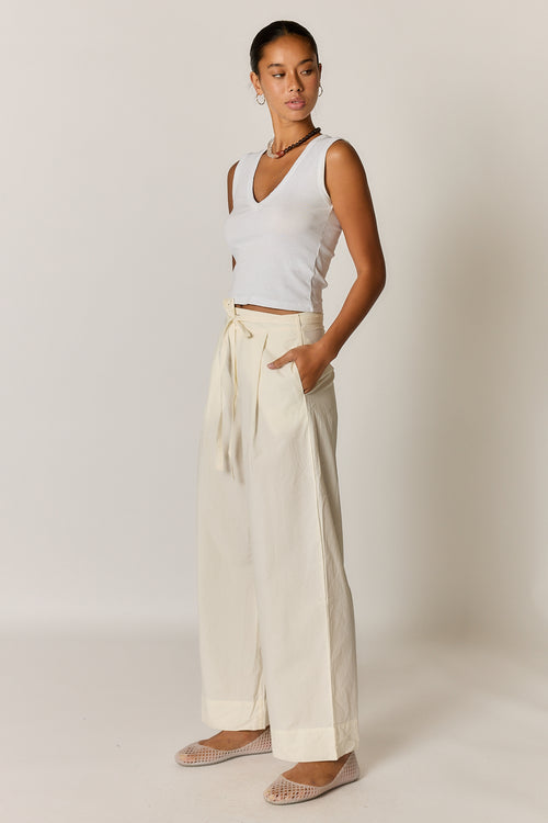Giliann Floyd Tie Pant Coconut