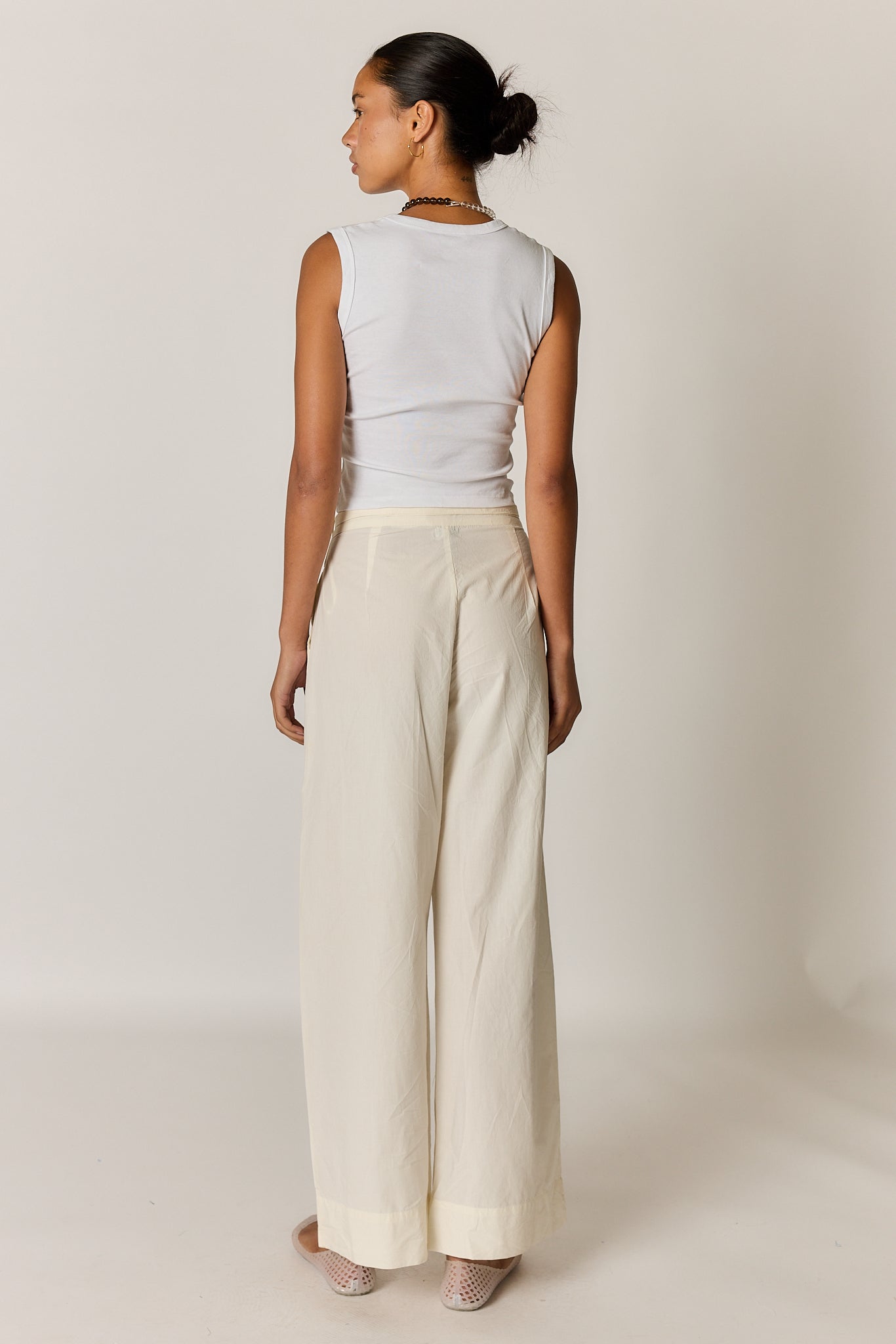 Giliann Floyd Tie Pant Coconut