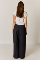 Giliann Floyd Tie Pant Black