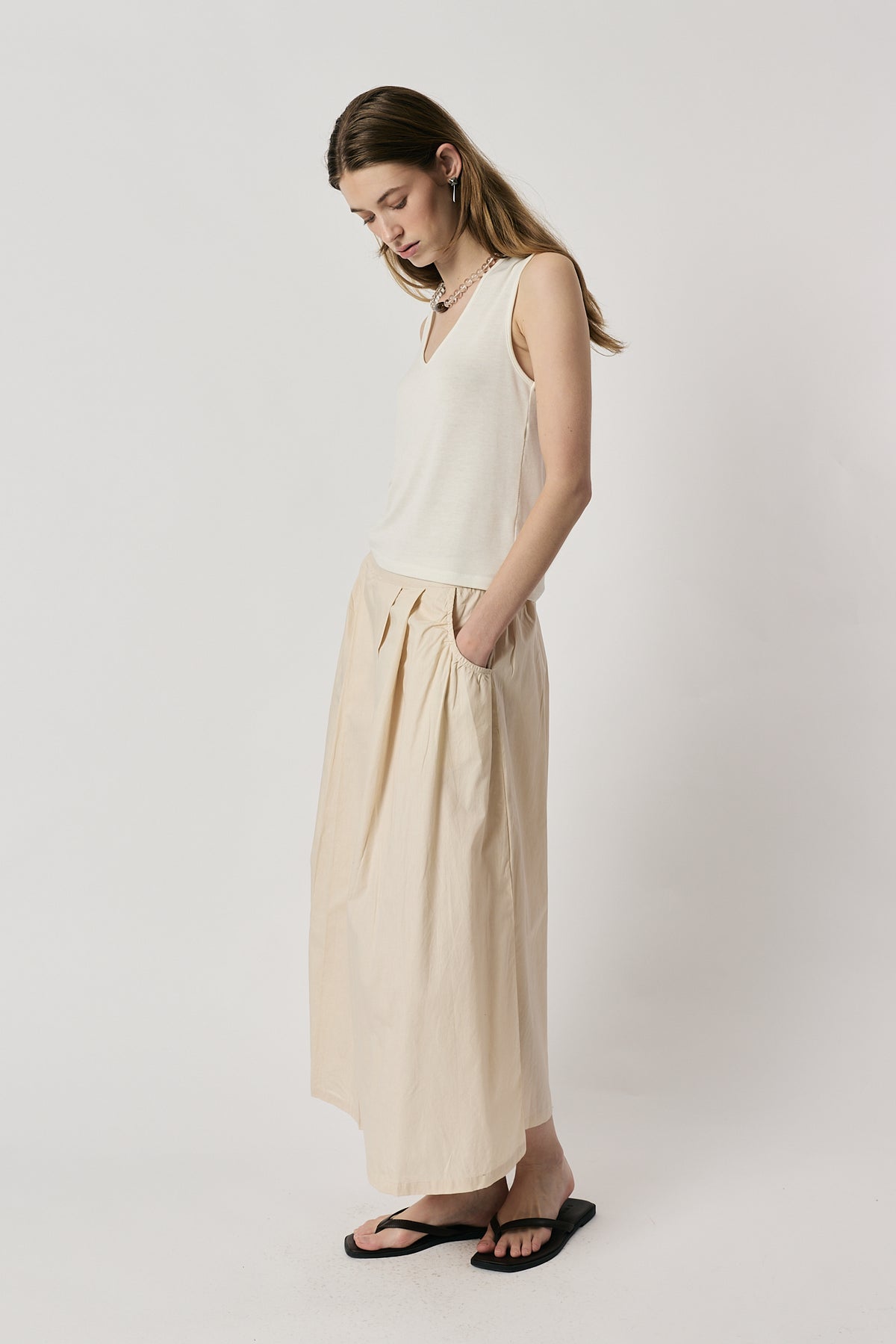 Giliann Ines Skirt Cream