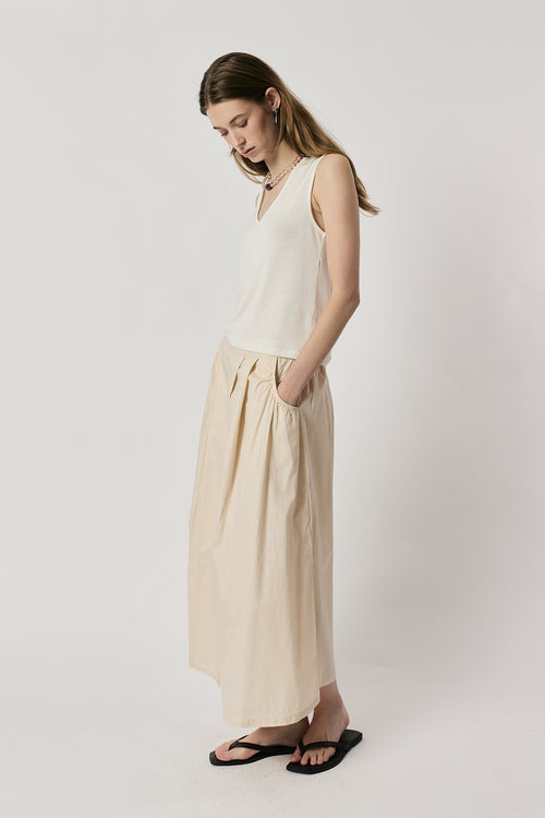 Giliann Ines Skirt Cream