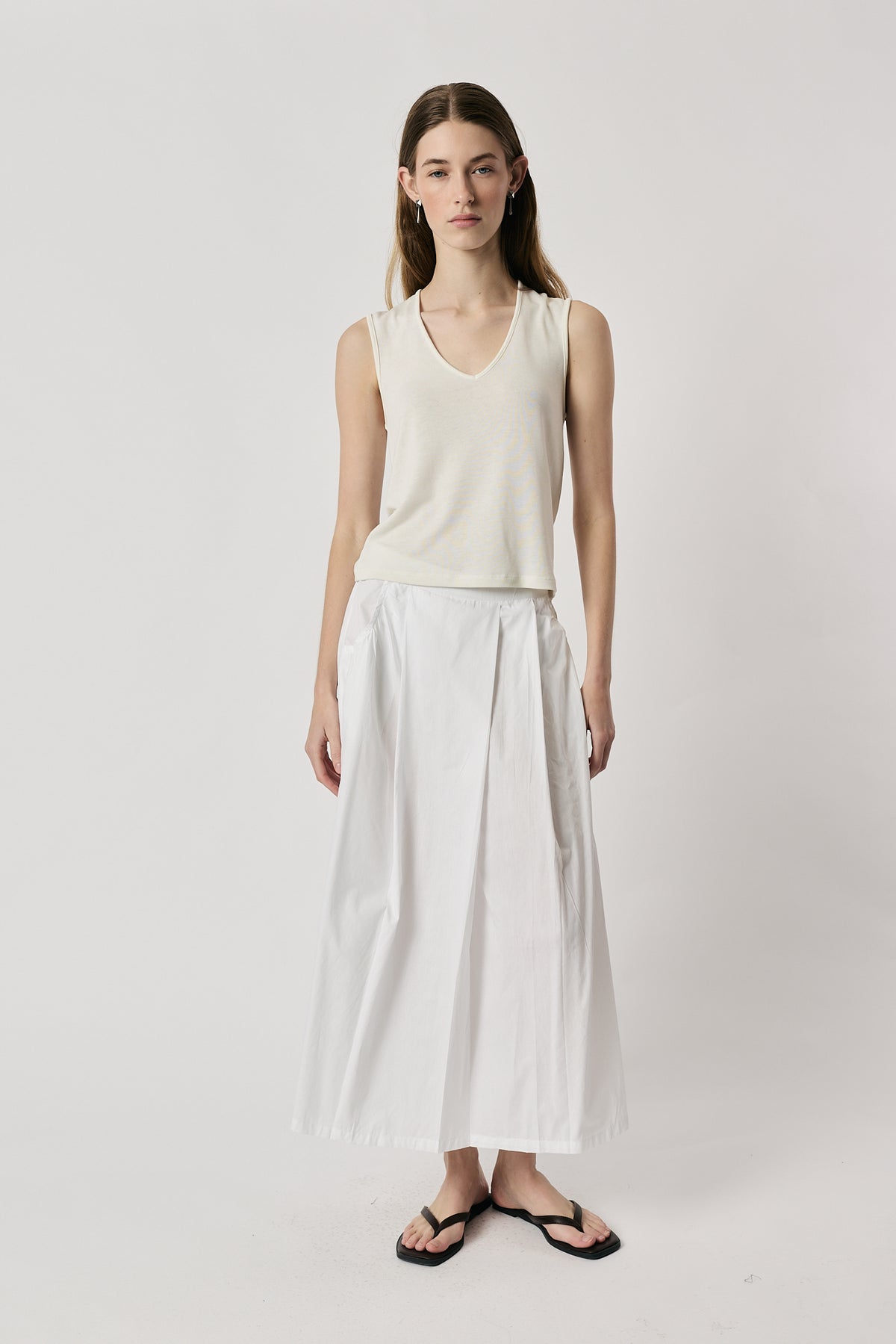 Giliann Ines Skirt White