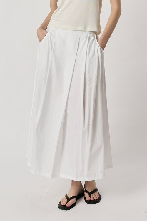 Giliann Ines Skirt White