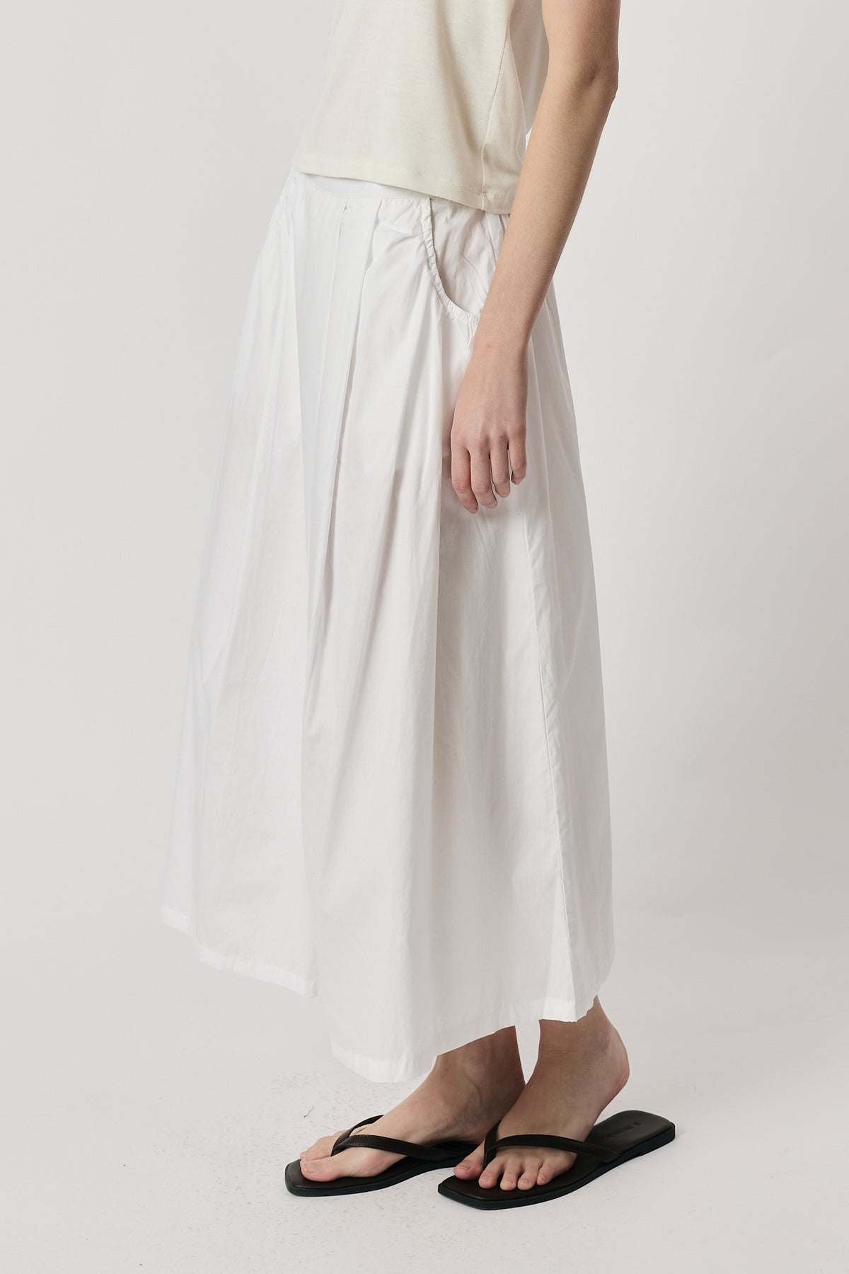 Giliann Ines Skirt White