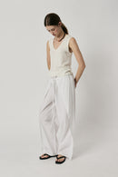 Giliann Luna Pant White
