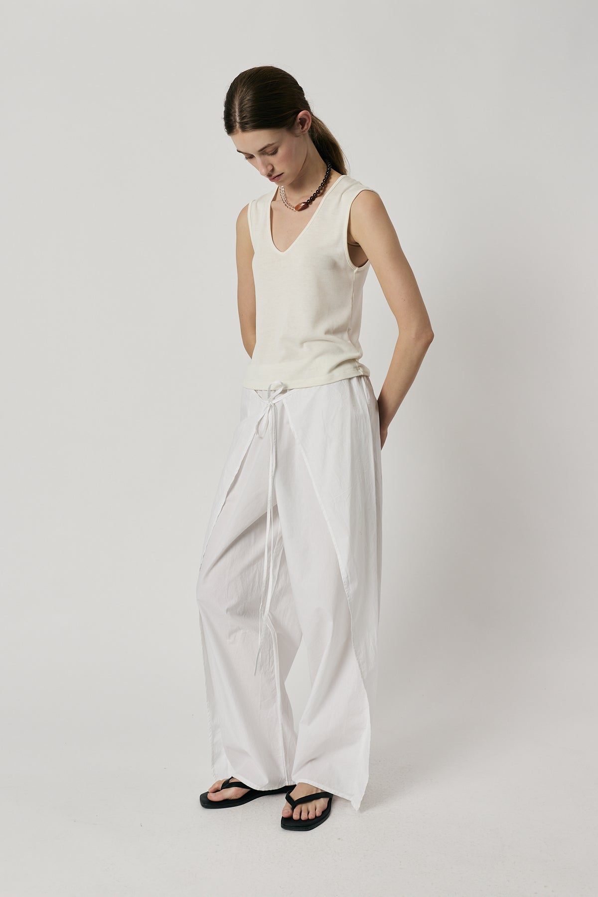 Giliann Luna Pant White