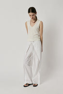 Giliann Luna Pant White