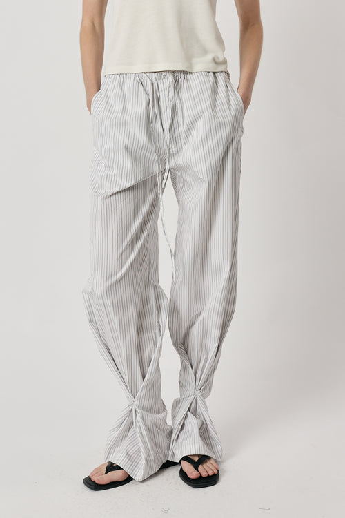 Giliann Romy Pant Black/White Stripe