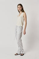 Giliann Romy Pant Black/White Stripe