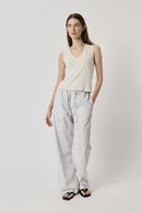 Giliann Romy Pant Black/White Stripe