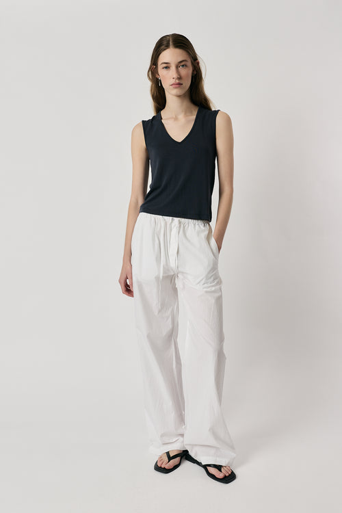 Giliann Romy Pant White