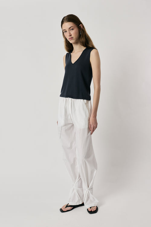 Giliann Romy Pant White