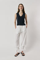 Giliann Romy Pant White