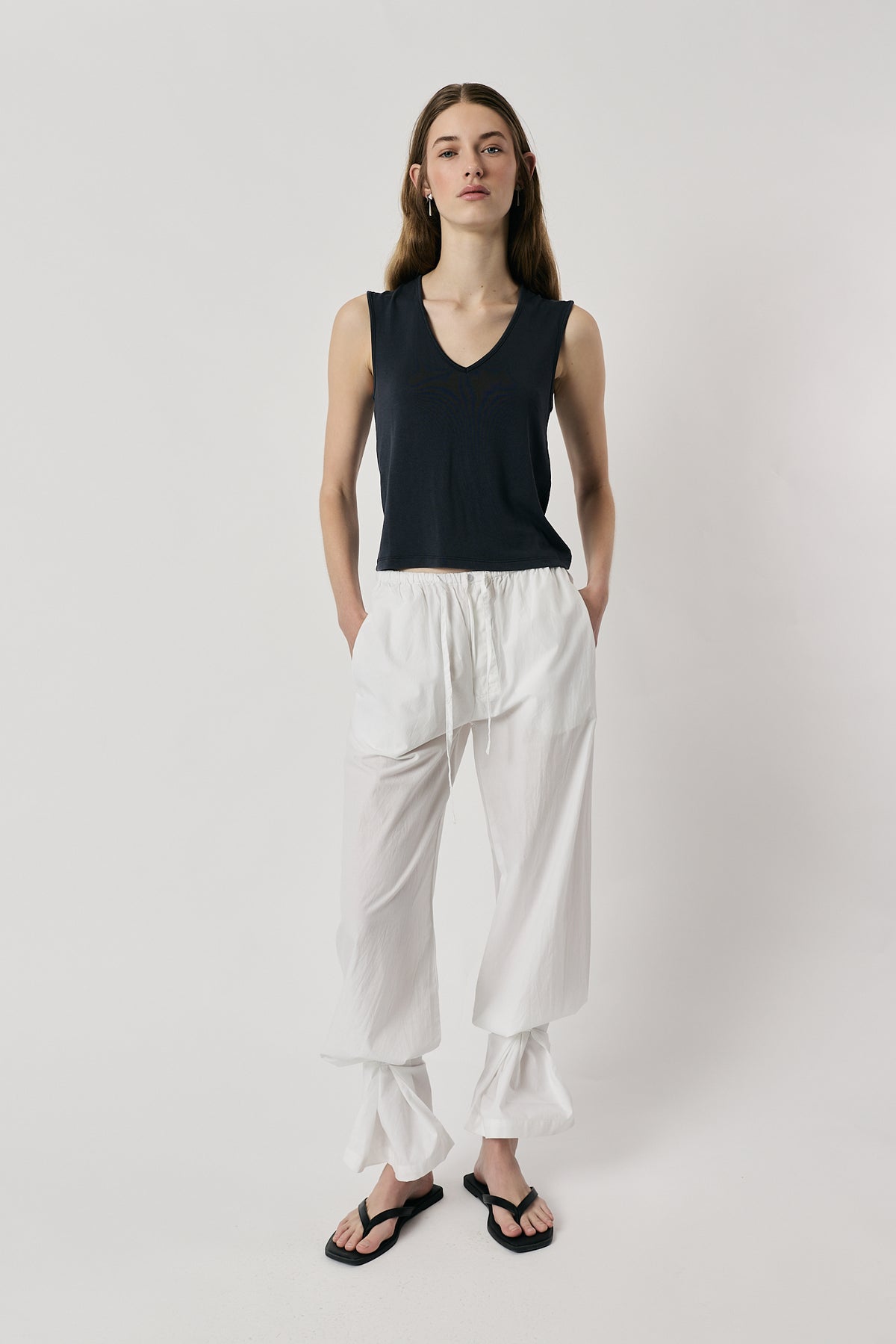 Giliann Romy Pant White